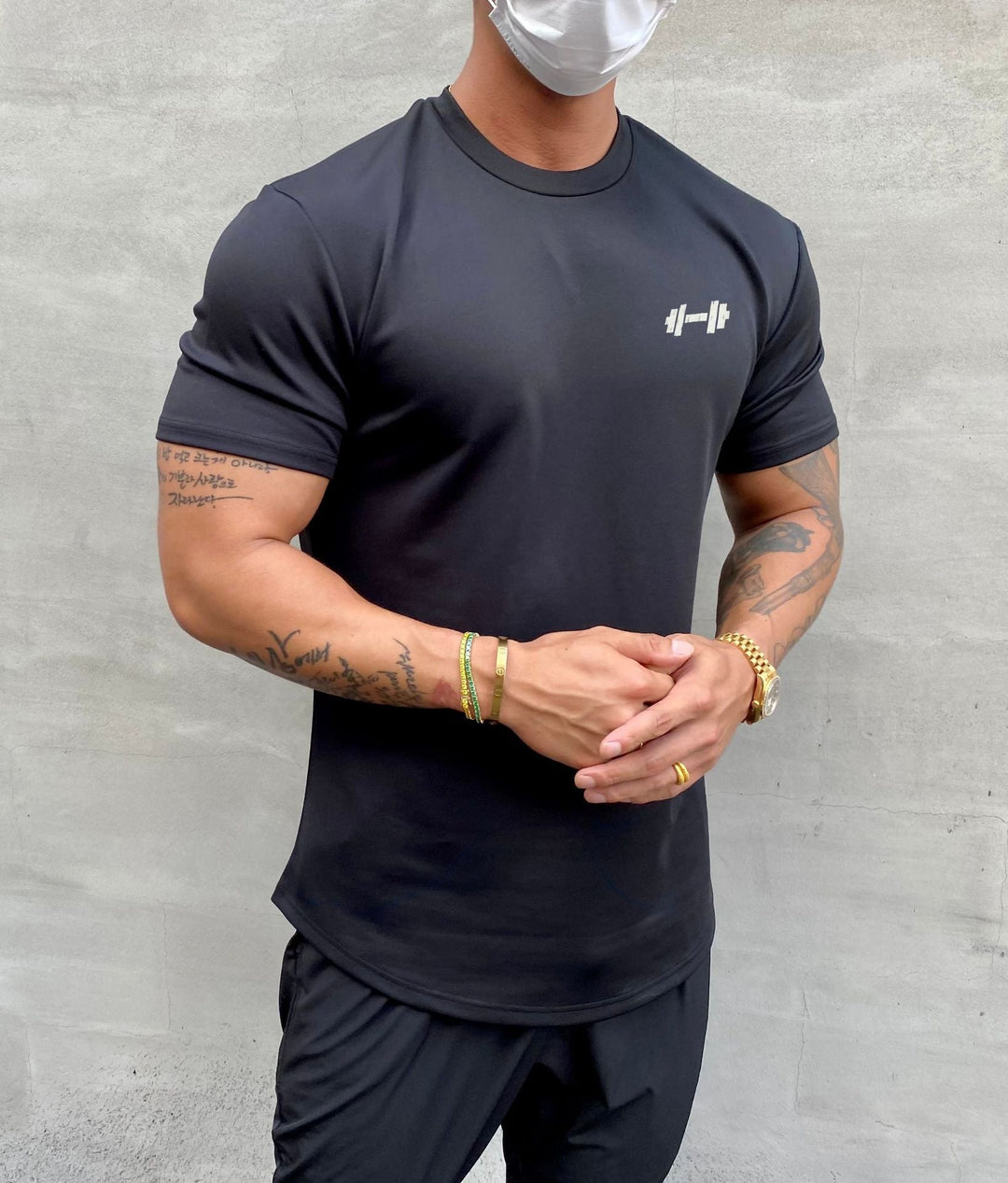 CHEMISE DE SPORT EN PUR COTON ÉLASTIQUE—✅40% de réduction aujourd&