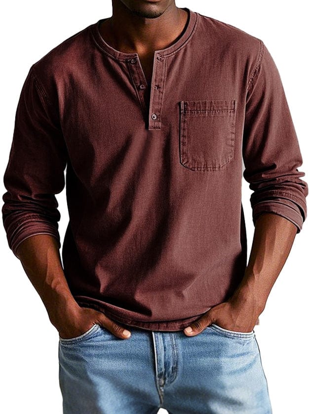Frederico™ | Vintage Henley majica