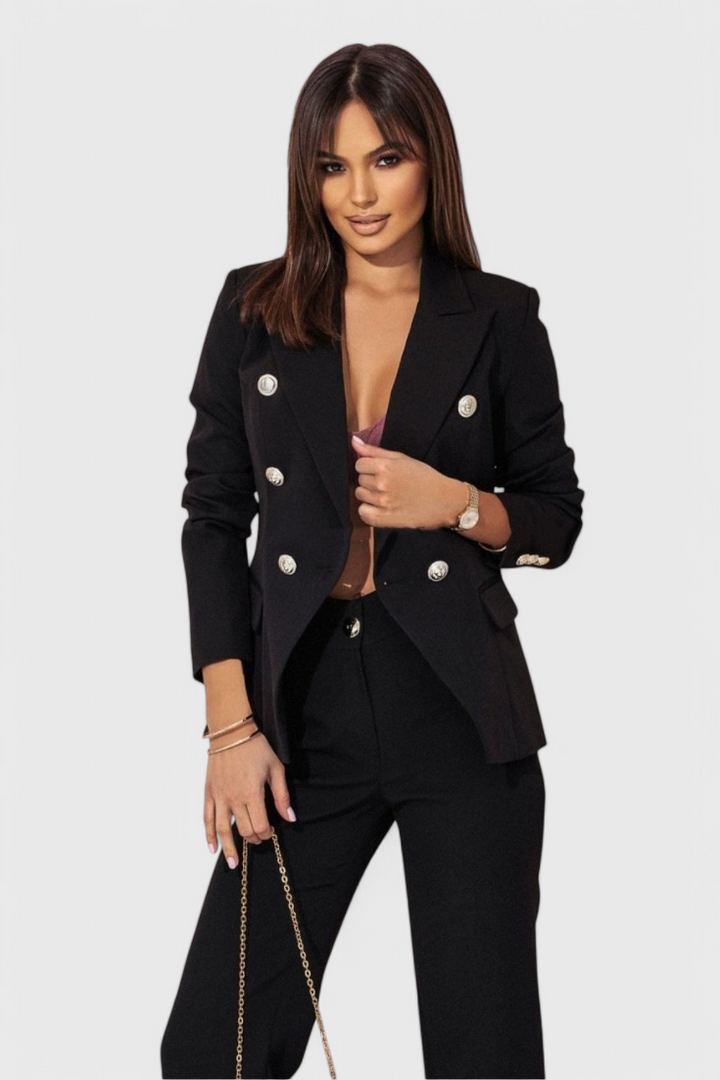 Rosalind Conjunto de Blazer y Pantalones Elegante