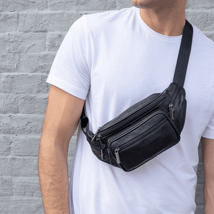 SAC BANANE PERSONNALISÉ EN CUIR