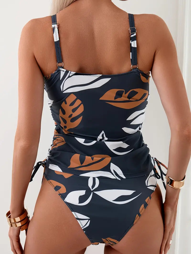 Cleo - Bikini s uzorkom tropskog lišća