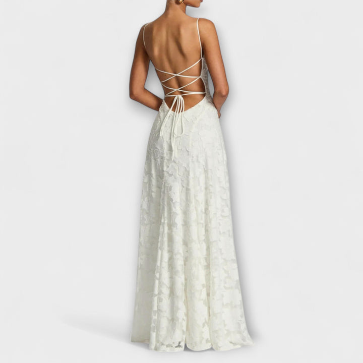 Emberly - Elegantna maksi haljina od žakarda