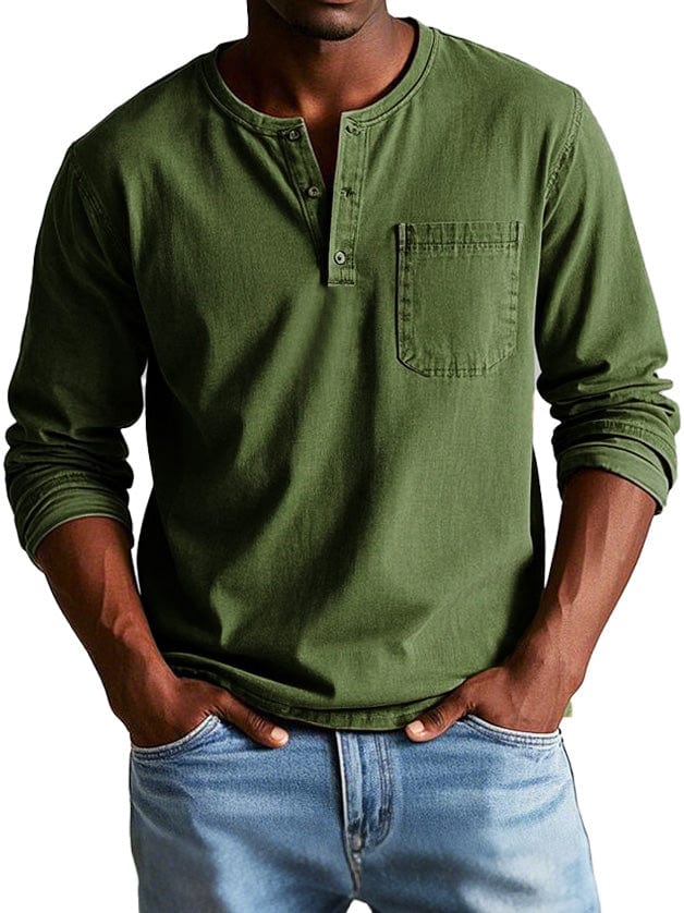 Frederico™ | Vintage Henley majica