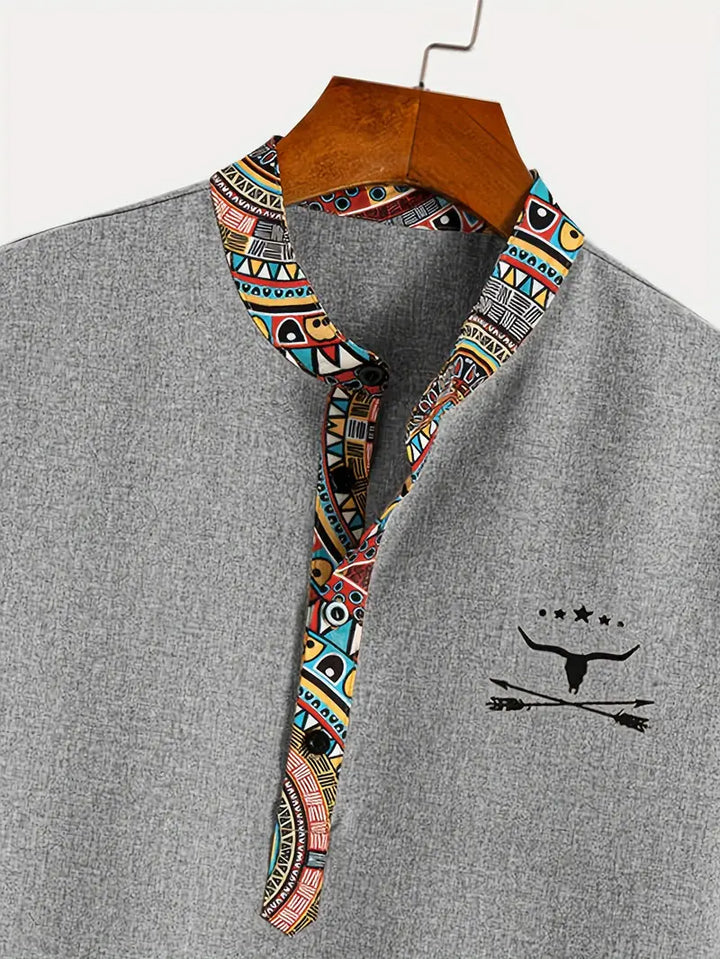 Balázs | Elegantna košulja kratkih rukava