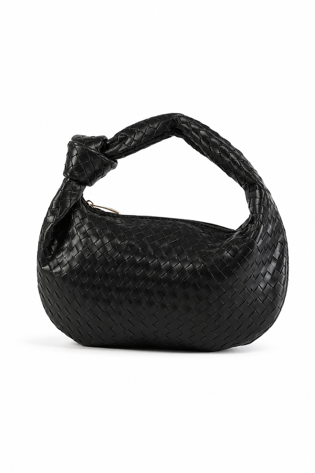 Sage Bolso de Hombro Mediano Tejido