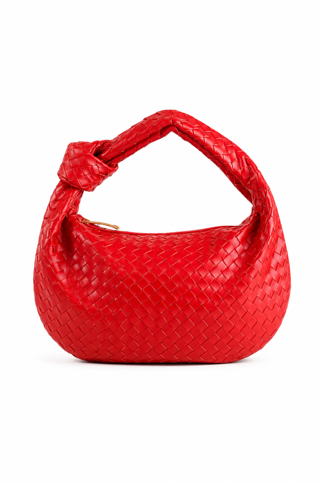 Sage Bolso de Hombro Mediano Tejido