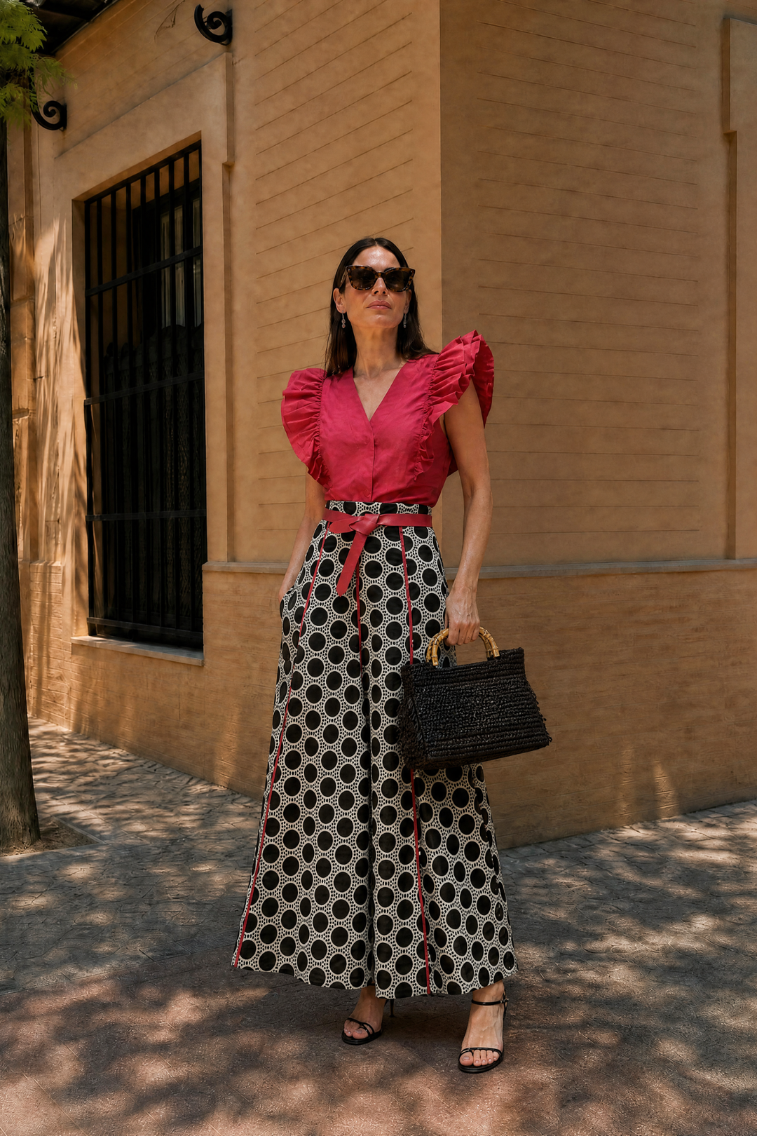 Falda Irisia