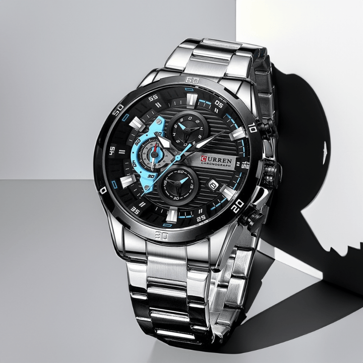 Montre Chronographe en Acier