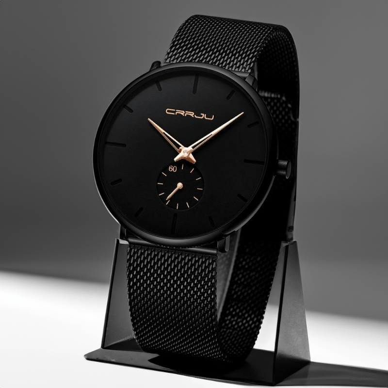 Montre Noire Quartz
