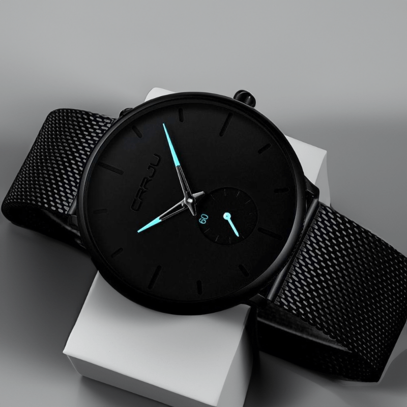 Montre Noire Quartz
