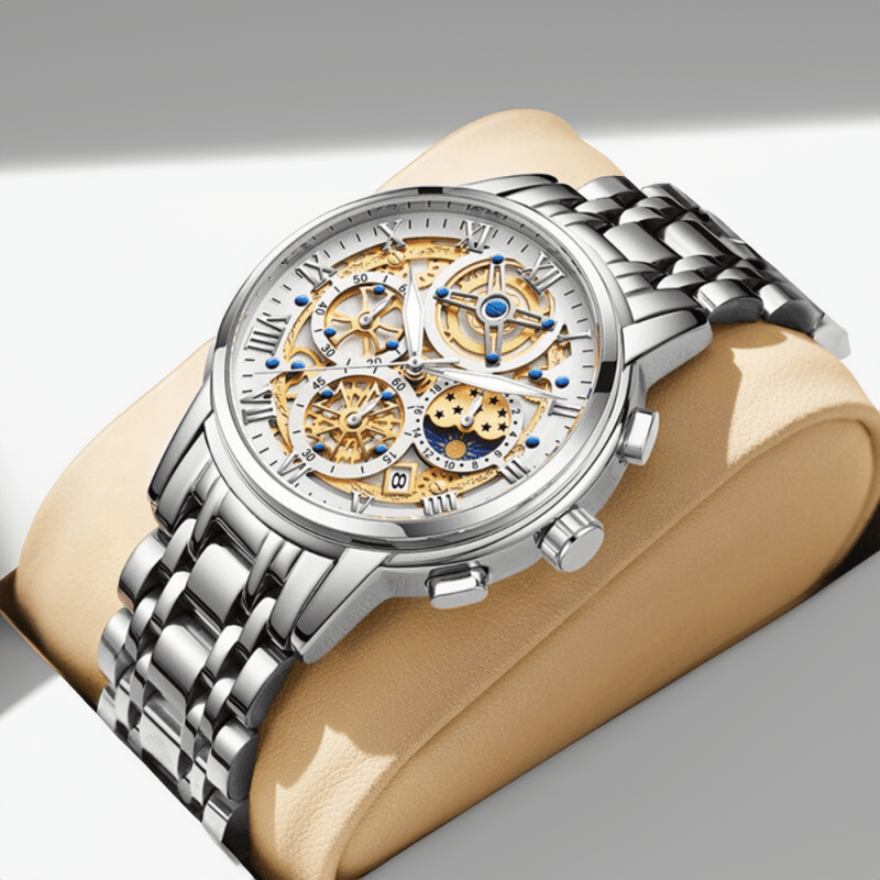 Montre Squelette Chronographe Luxe