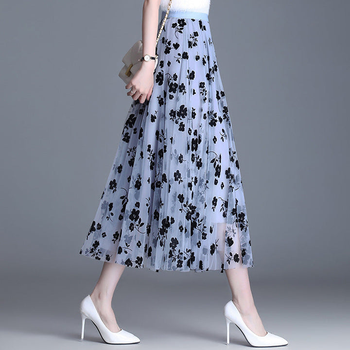 ADELINE™ – Elegantna cvjetna midi suknja