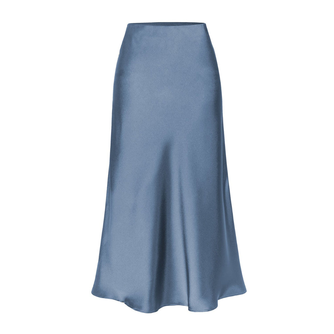 KEITH™ - Elegantna midi suknja s visokim strukom i bočnim prorezom