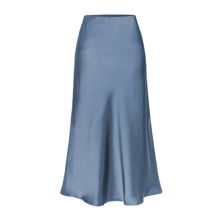 KEITH™ - Elegantna midi suknja s visokim strukom i bočnim prorezom