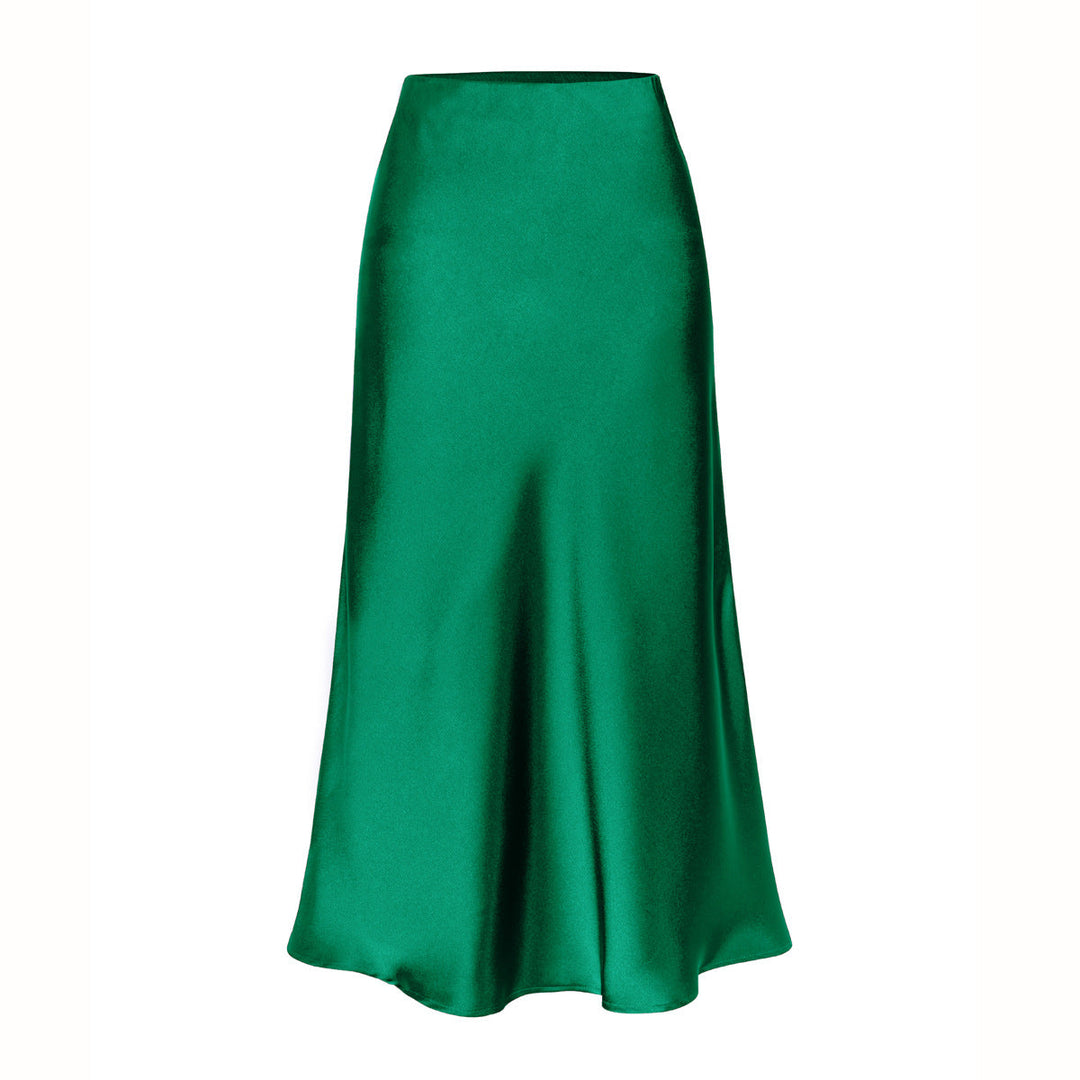 KEITH™ - Elegantna midi suknja s visokim strukom i bočnim prorezom
