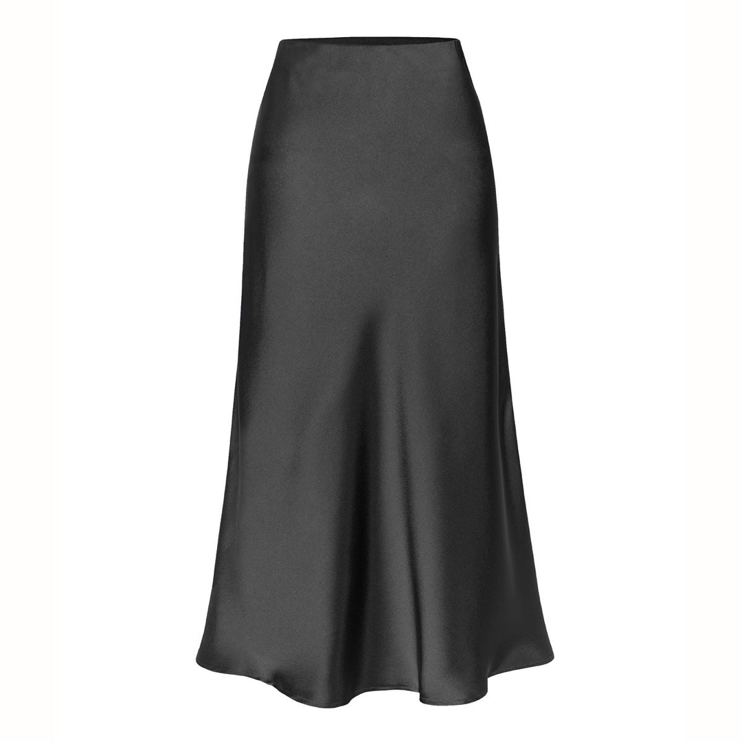 KEITH™ - Elegantna midi suknja s visokim strukom i bočnim prorezom