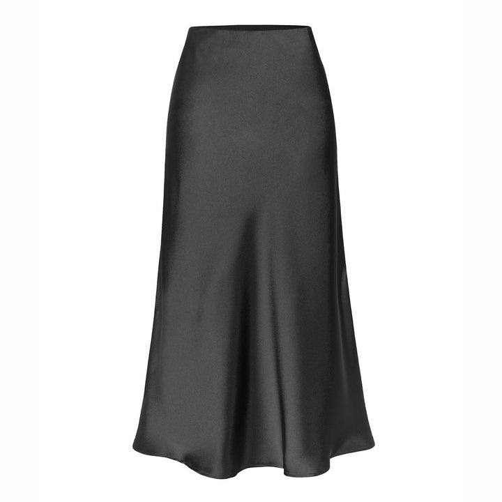 KEITH™ - Elegantna midi suknja s visokim strukom i bočnim prorezom