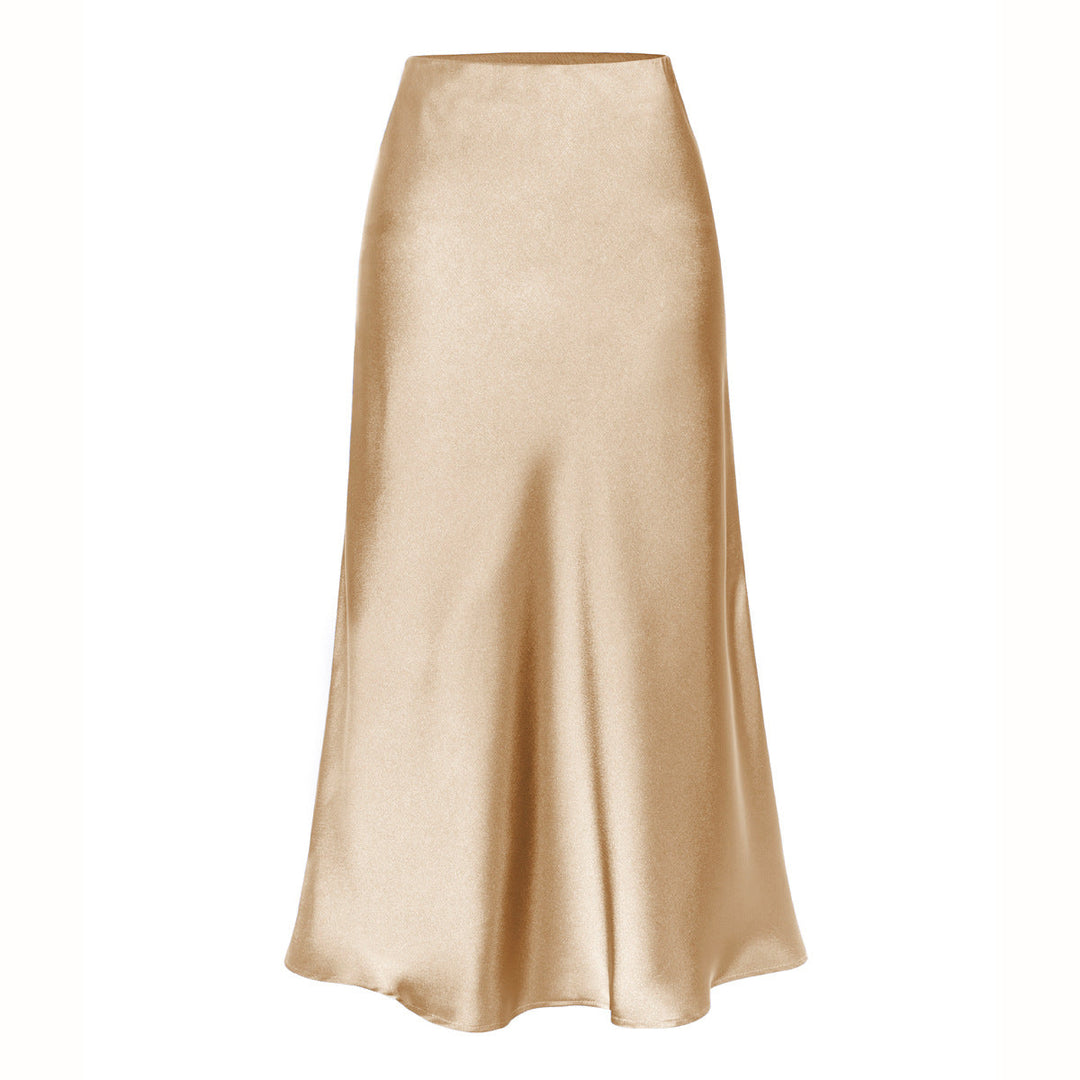 KEITH™ - Elegantna midi suknja s visokim strukom i bočnim prorezom