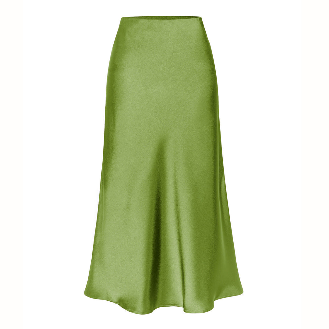 KEITH™ - Elegantna midi suknja s visokim strukom i bočnim prorezom