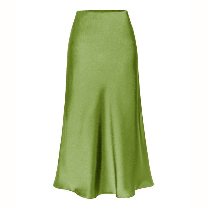 KEITH™ - Elegantna midi suknja s visokim strukom i bočnim prorezom