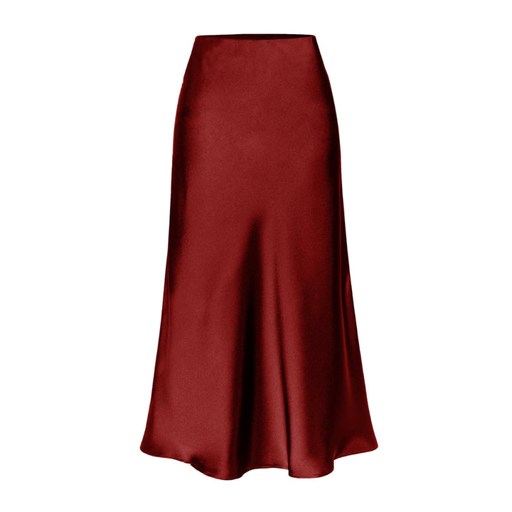KEITH™ - Elegantna midi suknja s visokim strukom i bočnim prorezom