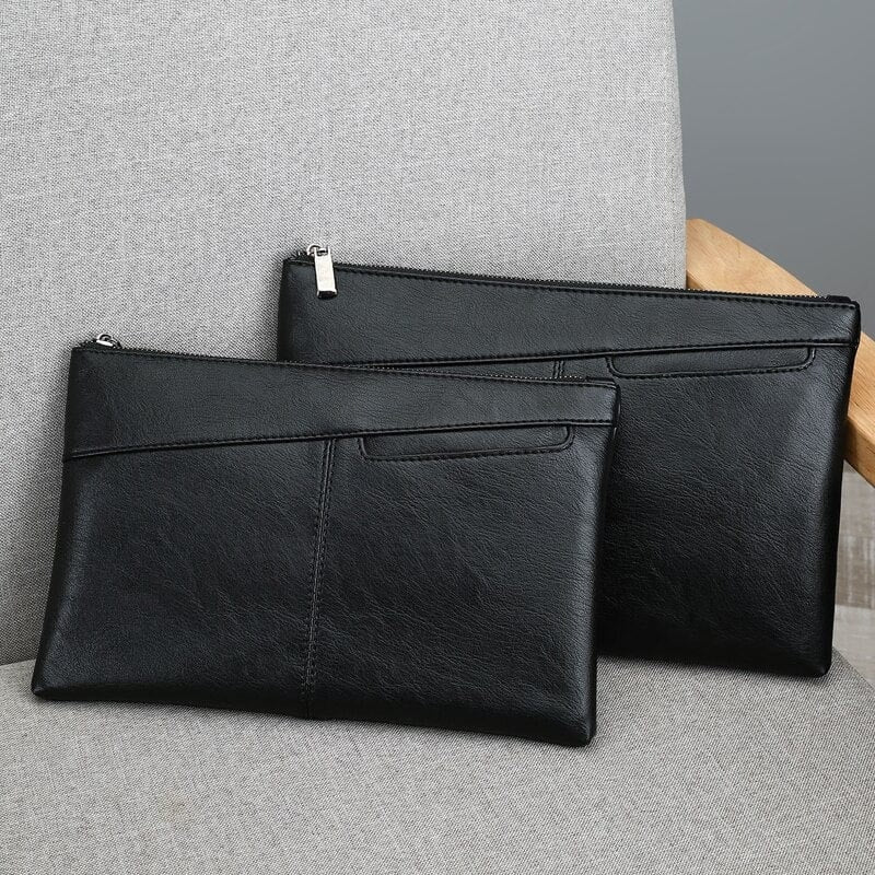 POCHETTE LUXE EN CUIR