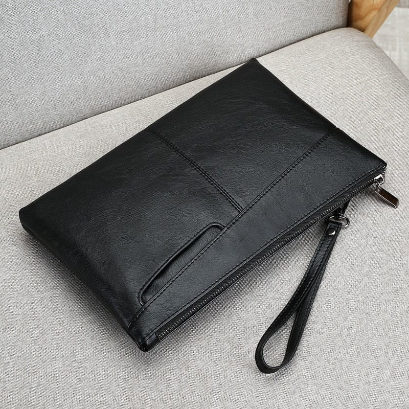 POCHETTE LUXE EN CUIR
