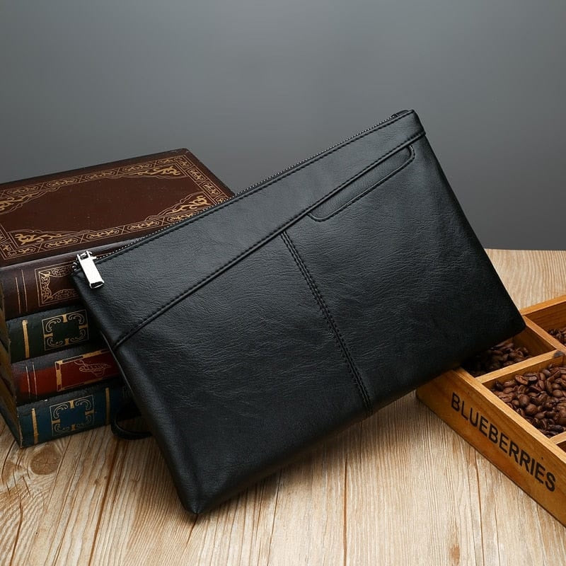 POCHETTE LUXE EN CUIR