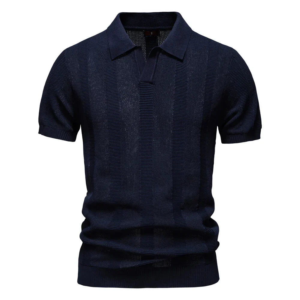 Laluna® | Pamučna prugasta polo majica