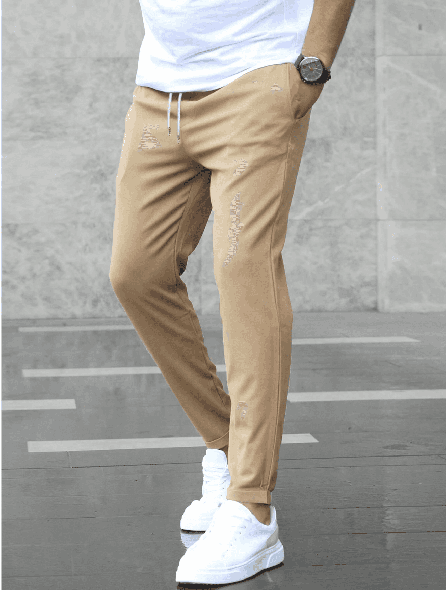 Sol | Pantalons de Luxe avec Élasthanne