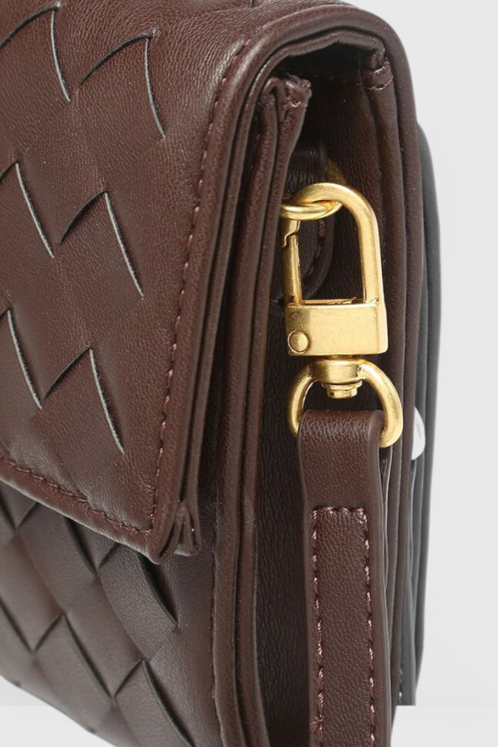Clutch torbica Melanie s detaljem zlatnog čvora