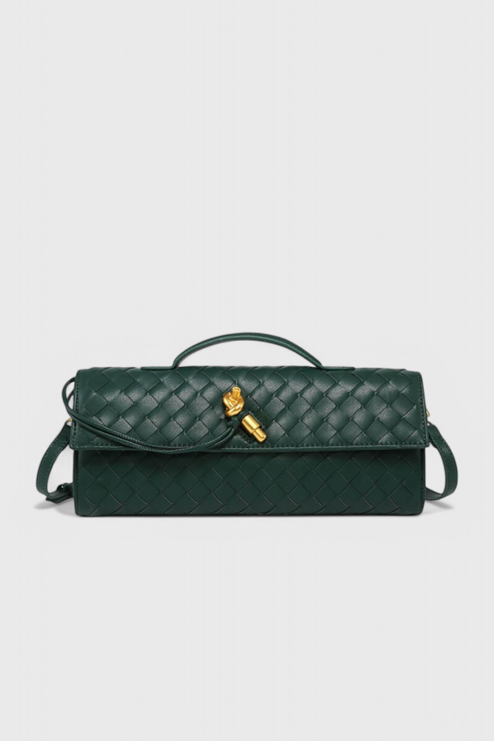 Clutch torbica Melanie s detaljem zlatnog čvora