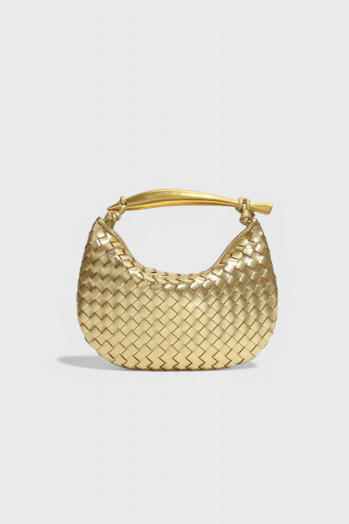Torba Gerda Bolso Woven sa zlatnom ručkom