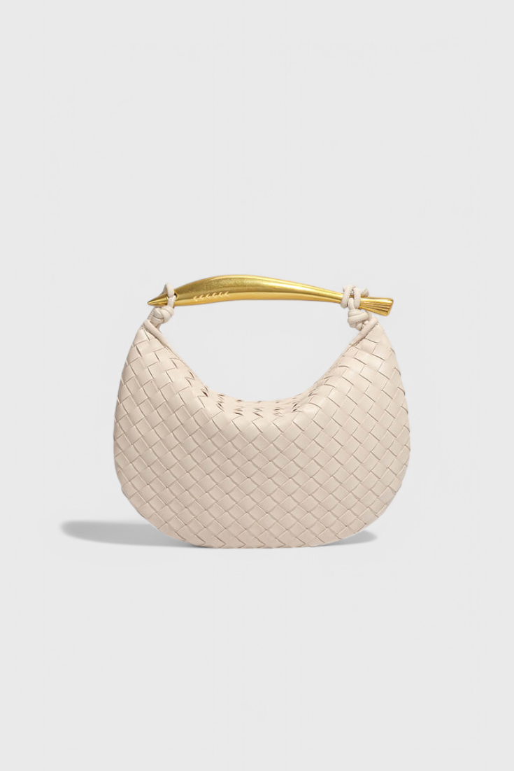 Torba Gerda Bolso Woven sa zlatnom ručkom