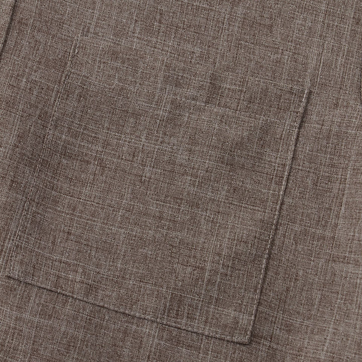 Miklós | Jednobojna pamučna košulja s gumbima