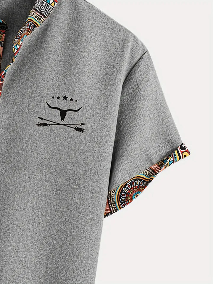 Balázs | Elegantna košulja kratkih rukava