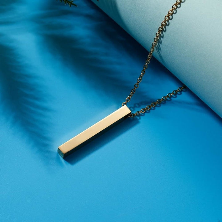 COLLIER À GRAVER EN ACIER INOXYDABLE