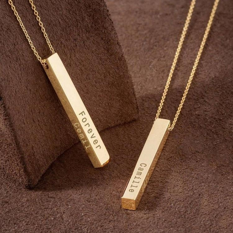 COLLIER À GRAVER EN ACIER INOXYDABLE