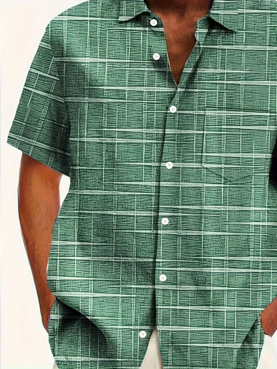 Bertalan | Elegantna košulja na pruge i karirana košulja