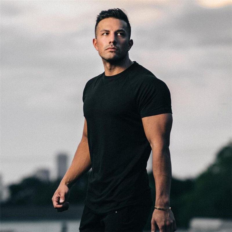 🔥🏃‍♂️✨ PROMO -50% ! T-shirt de Sport Respirant « Muscle Men Gentlemen » – Mélange Coton, Coupe Décontractée &amp; 6 Couleurs (M-3XL)