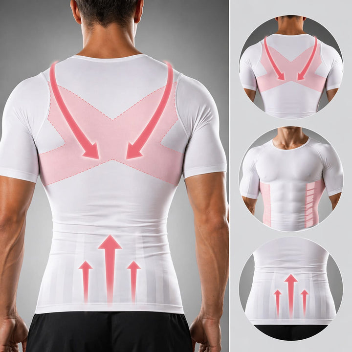 Tee-shirt de compression homme