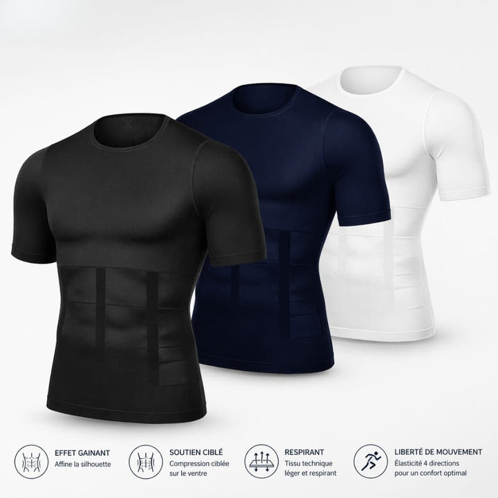 Tee-shirt de compression homme