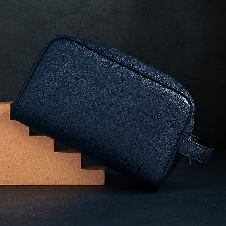 Trousse de toilette homme cuir - Design moderne et pratique